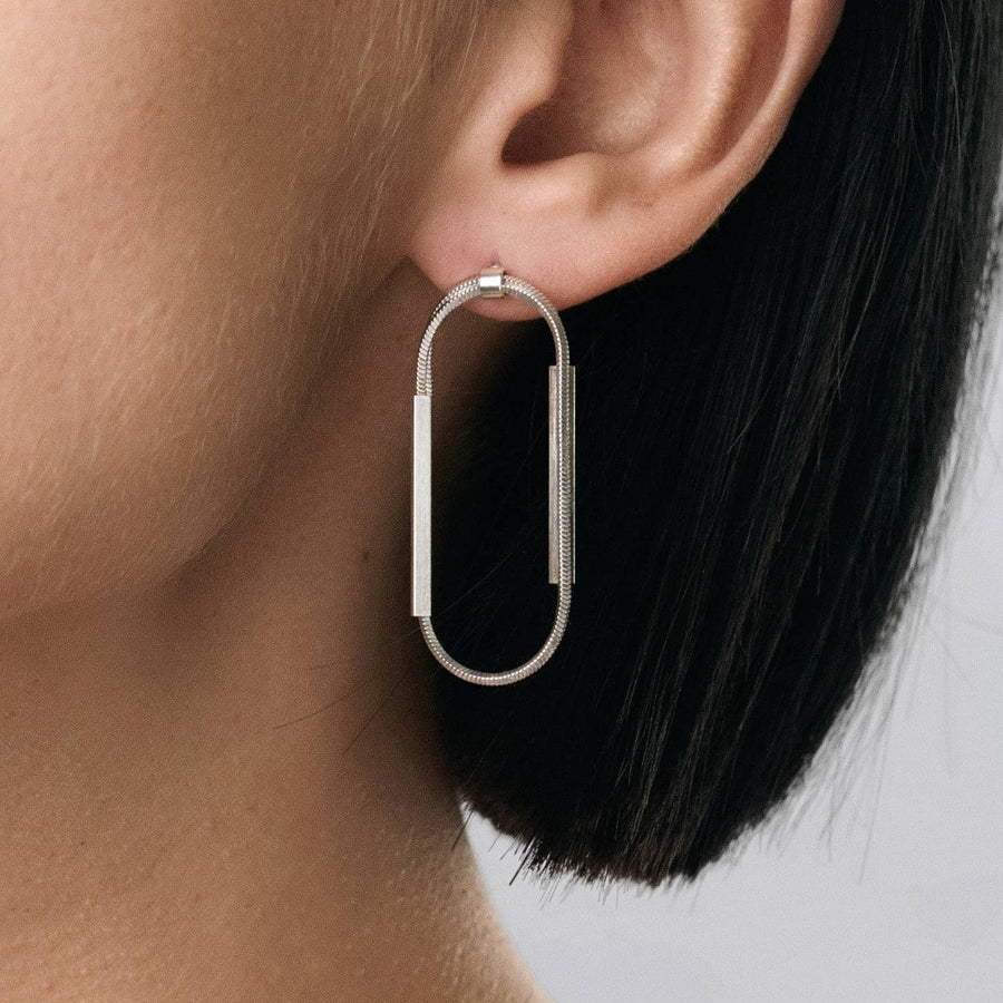 STREAK loop adjustable earrings