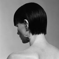 O1O1 modular earrings / gold + silver