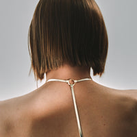 CO / S + 4.5mm flat snake necklace