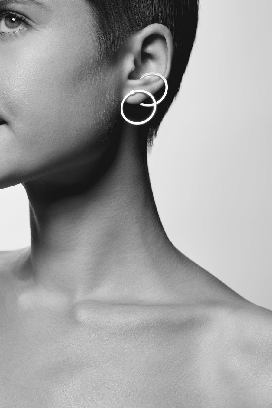Concord modular lobe earring