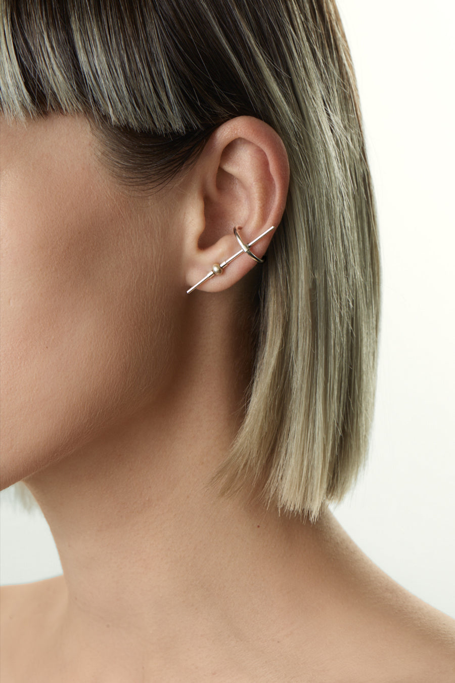 Pearline single earring set