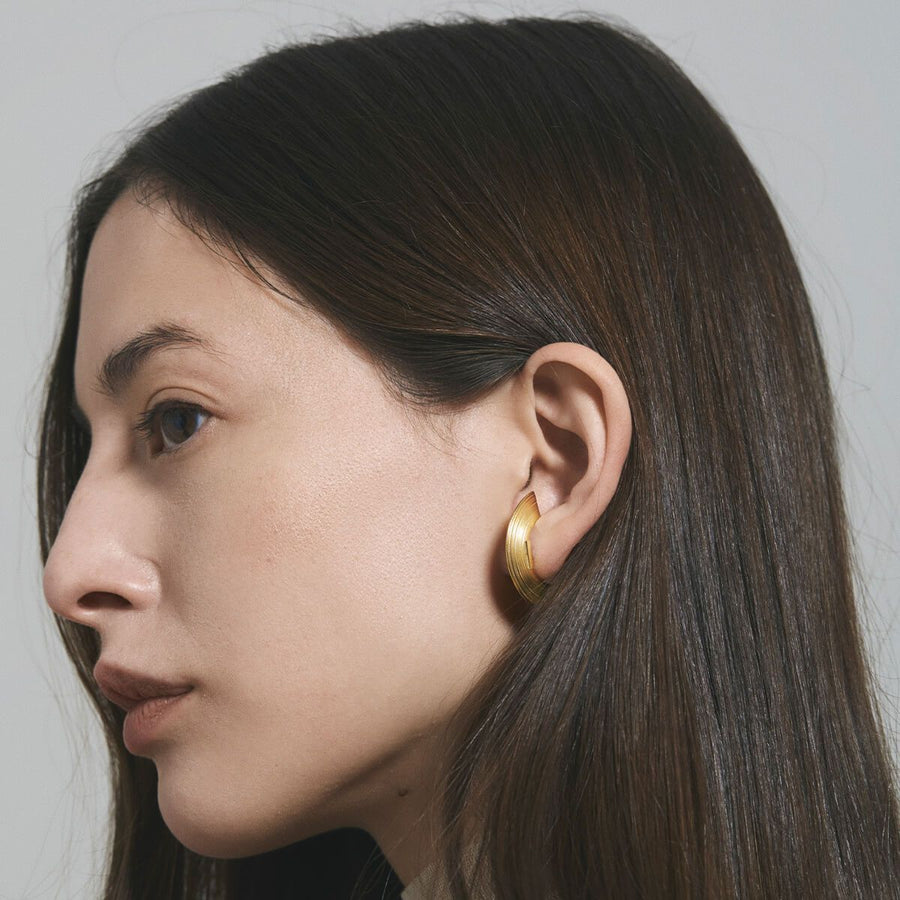 Orbit - lobe earrings (big radius)