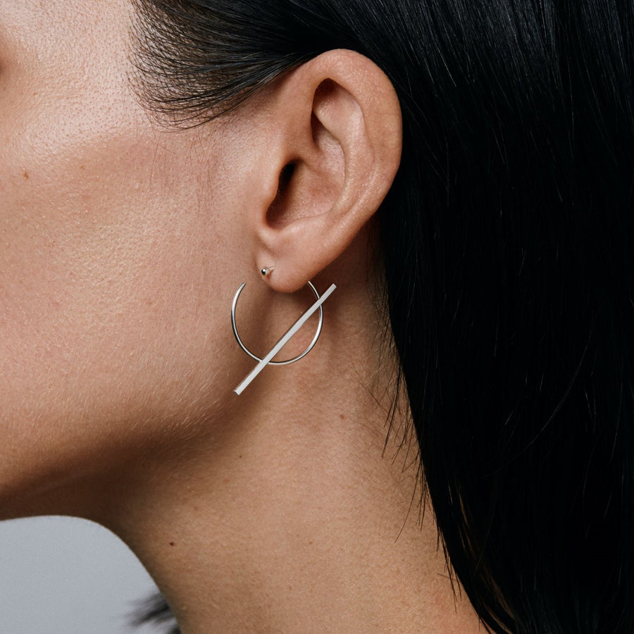 O1O1 modular earrings / silver